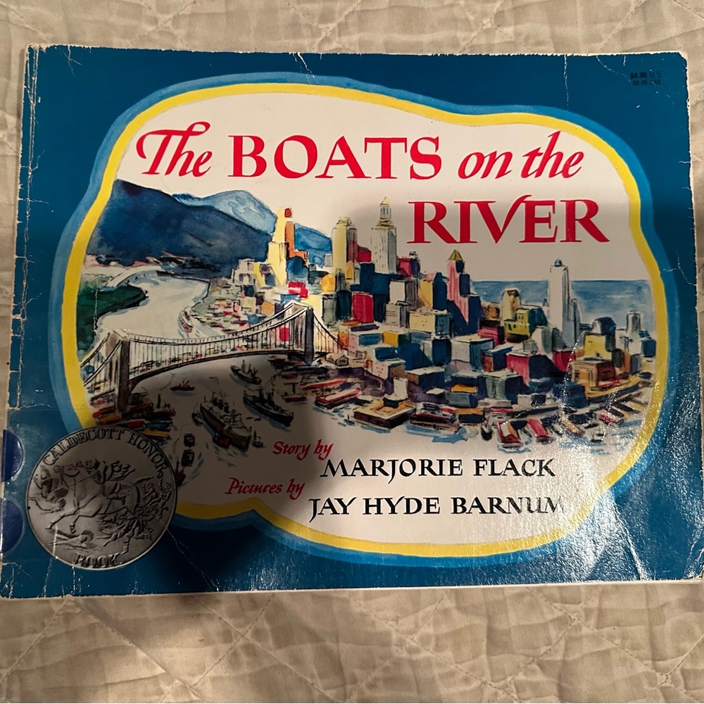 The Boats on the River Book by Marjorie Flack